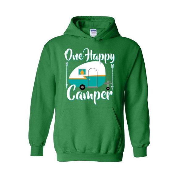 Mens Sweatshirts and Hoodies - ONE HAPPY CAMPER