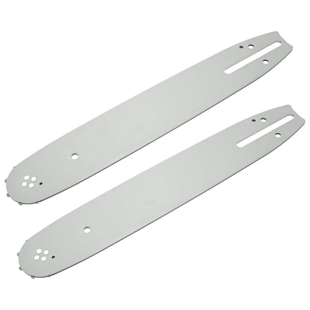 Uxcell 2 Pcs 12" Chainsaw Guide Bar 3/8 LP .050 Gauge Small Mount Replacement Accessories for Campers Hunters