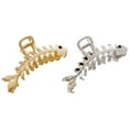thumbnail image 2 of Claw Hair Clip For Women Thick Thin Hair Crab Accessory Large Metal Jaw, 2 of 10