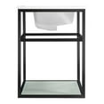 thumbnail image 2 of Pierre 30 Single, Open Shelf, Gold Metal Frame Bathroom Vanity, 2 of 7