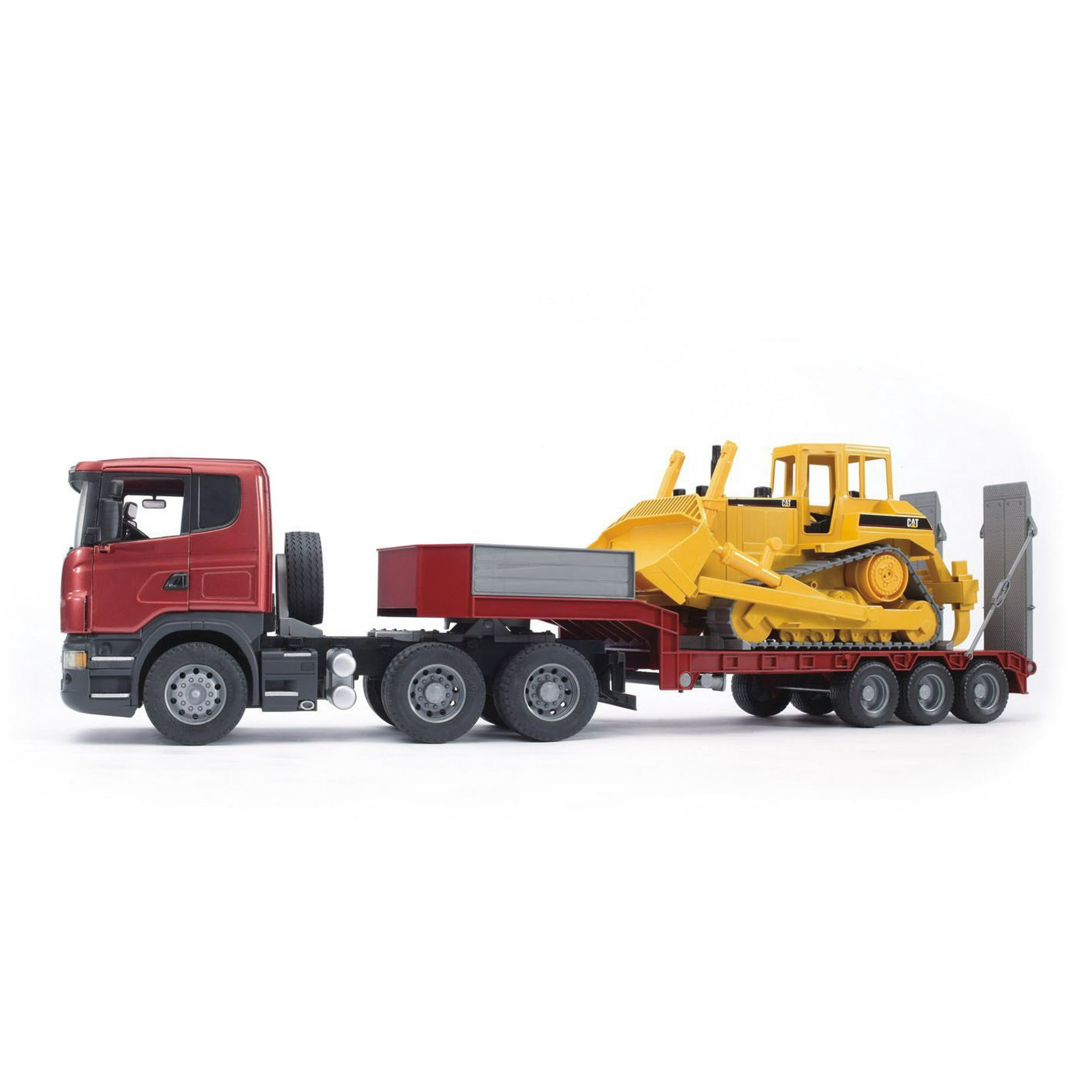 Bruder - 03556 | Construction: SCANIA R-Series Low Loader Truck