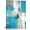 Picture 3, variant on Abstract Canvas Wall Art Turquoise Decor for Bedroom Bathroom,Teal Grey Picture Print Painting Artwork for Living Room,Kitchen,Stretched and Framed