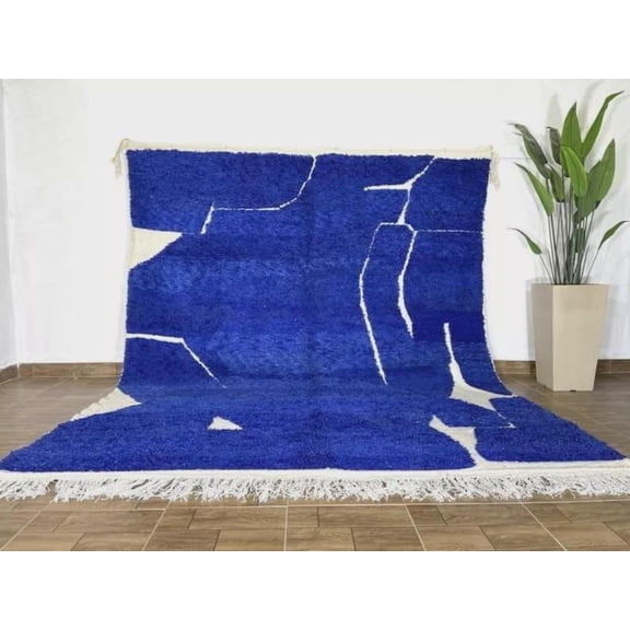 Vintage HandKnoted Wool Moraccan Area Rug Moroccan Living Room, Bedroom, Hallway,nursary all Type indoor Not For Bathroom.