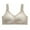 Gray, variant on Lovskoo Womens Plus Bra Seamless Pack 3PC Ice Comfortable Bra Wireless Bra Full Figure Bra Push Up Bra V Neck Bra Black*3