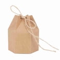 thumbnail image 2 of 50 cajas de papel para dulces innovadoras para hacer tú mismo, bolsas de regalo con cuerda de cáñamo para bodas, fiestas, baby showers, 2 of 15