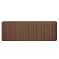 thumbnail image 2 of FH Group, Doublure de Cargo 14 Pouces pour Camion SUV en Faux Cuir Design Rayé Robuste Marron, 2 of 5