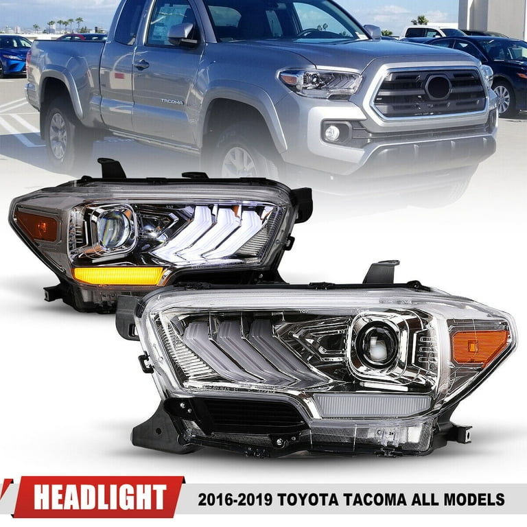 Winjet LED Headlights Fit For 2016-2019 Toyota Tacoma / 2020