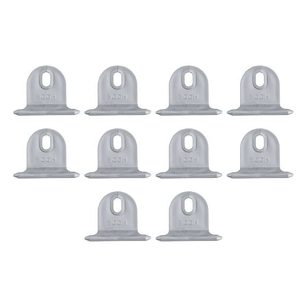 TABLZONE 10Pcs Multi Functional Awning Hook Ring for Rv Caravans in Durable Aluminum Alloy
