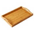 thumbnail image 1 of Graflsoa Elegant Bamboo Bathtub Tray with Double Handles for Versatile Home Use, 1 of 6