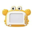 thumbnail image 2 of Magnetic Drawing Board Toddler Toys, Cute Crab Erasable Doodle Sketching Writing Pad, Educational Learning Kids Toys(Yellow, 10.9 x 7.9 in), 2 of 7