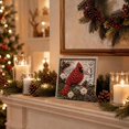 thumbnail image 7 of 3D Christmas Fabric Poke Art Kit with frame,Handmade Fabric Poke Art Kit for Adults & Beginner, Vintage Holiday Handmade Decoration, Easy Relaxing DIY Craft, 7 of 7
