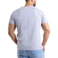 thumbnail image 2 of X RAY JEANS Mens Basic V-Neck Short Sleeve T-Shirt, Cloud Grey, L, 2 of 6