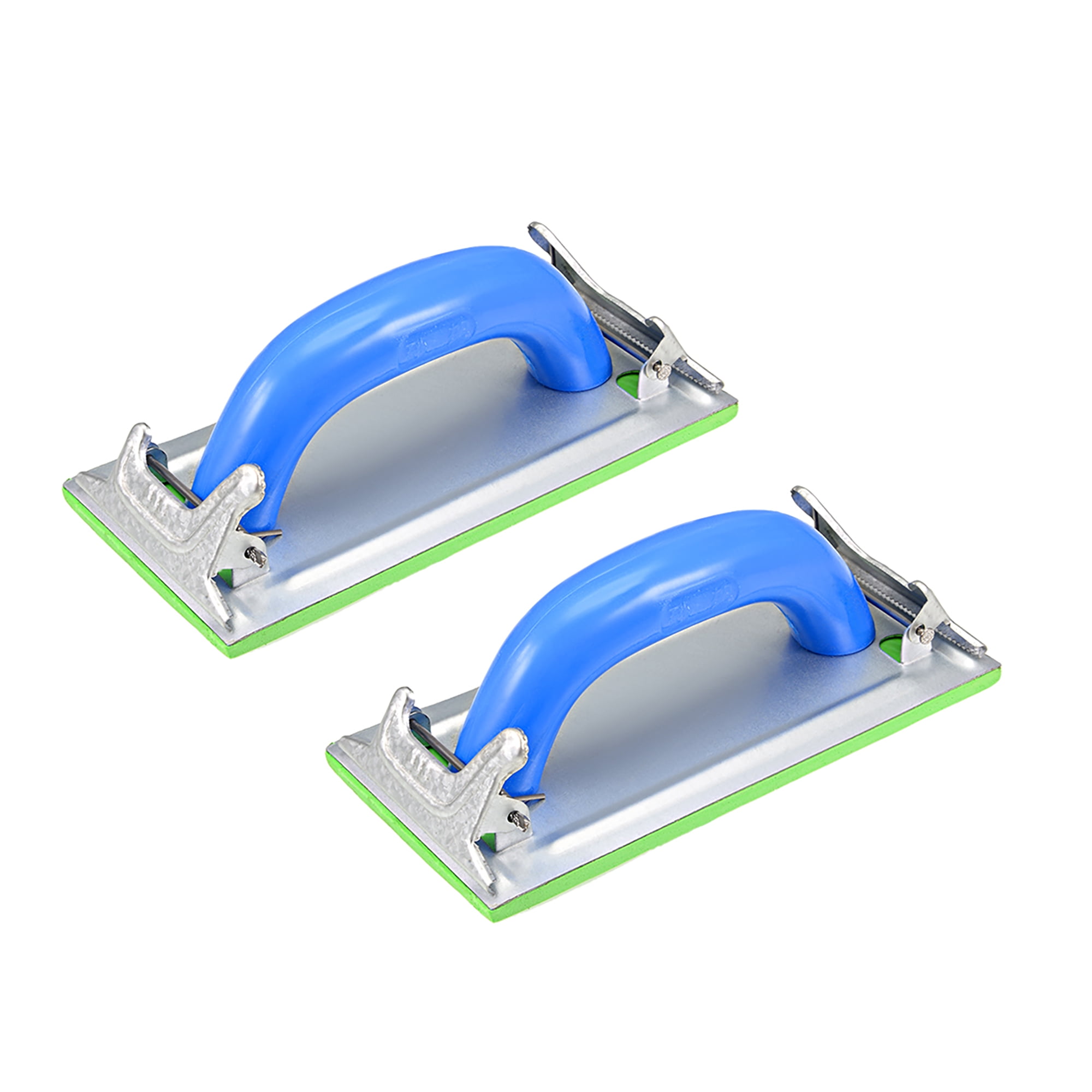 Uxcell 7.09''x 3.35'' Sander Block Sandpaper Sheet Holder with Handle