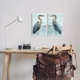 thumbnail image 2 of Stupell Industries Detailed Heron Bird Duo Animals & Insects Painting Unframed Art Print Wall Art, 10 x 15, Set of 2, 2 of 7