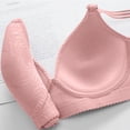 thumbnail image 6 of Full Coverage Front Closure Bra for Women Wireless Comfort Support Bra Adjustable Wide Straps Everyday Essentials, 6 of 8