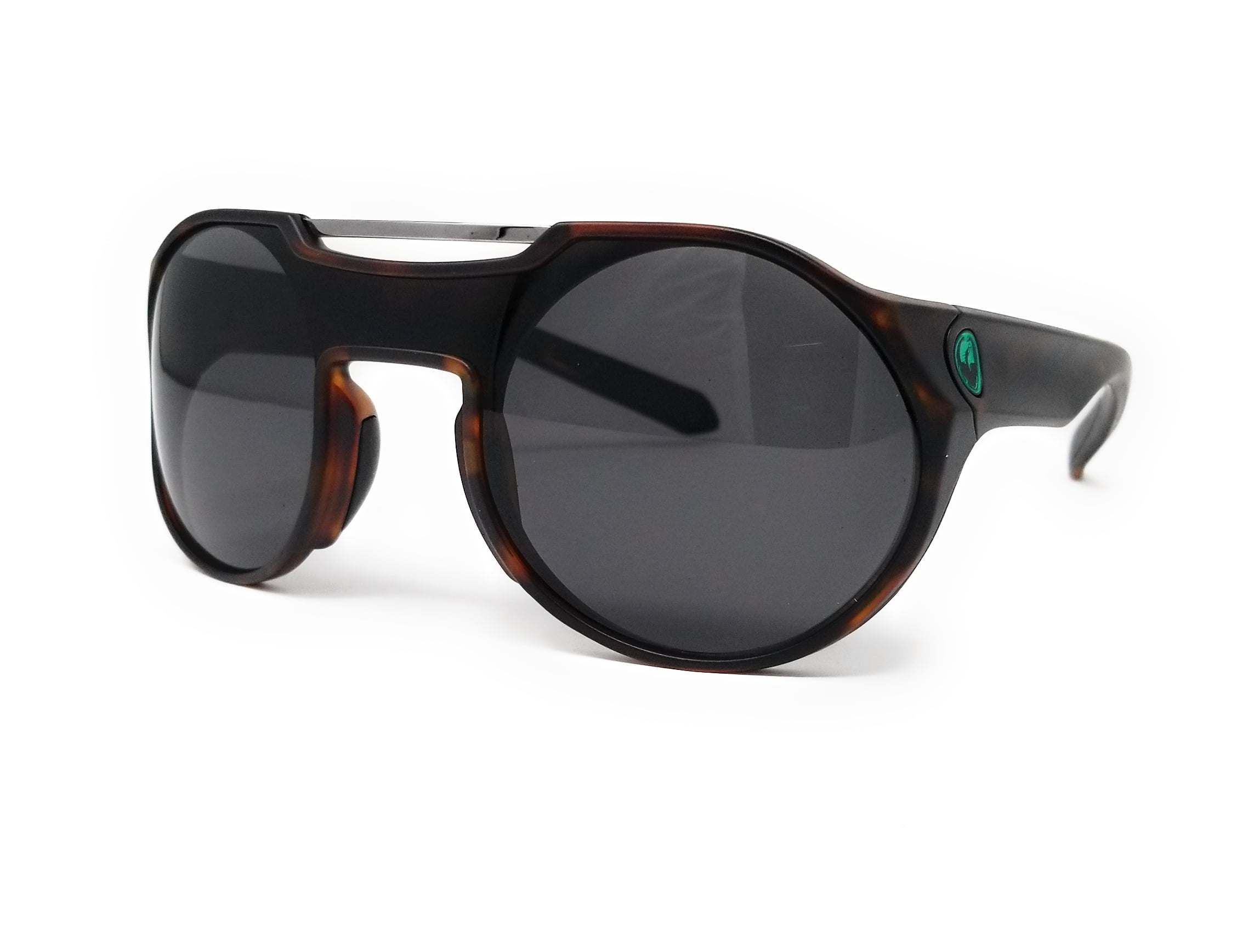 Dragon Alliance Brake Sunglasses Black Frames with Smoke Lens