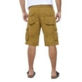 thumbnail image 2 of X RAY JEANS Men's Belted 12.5" Inseam Knee Length Cargo Shorts, British Khaki, 34, 2 of 8