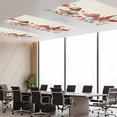 thumbnail image 5 of Fluorescent Light Covers 4 Pack 4x2 ft Gnome Mushroom Ceiling Light Covers Watercolor Eucalyptus Leaves Light Filters for Classroom, Office & Home, Drop Ceiling Light Covers, 5 of 8