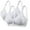 White, variant on fatyb 2 Pack Wireless Bras for Women Full Coverage No Underwire Womens Comfortable Everyday Bralettes