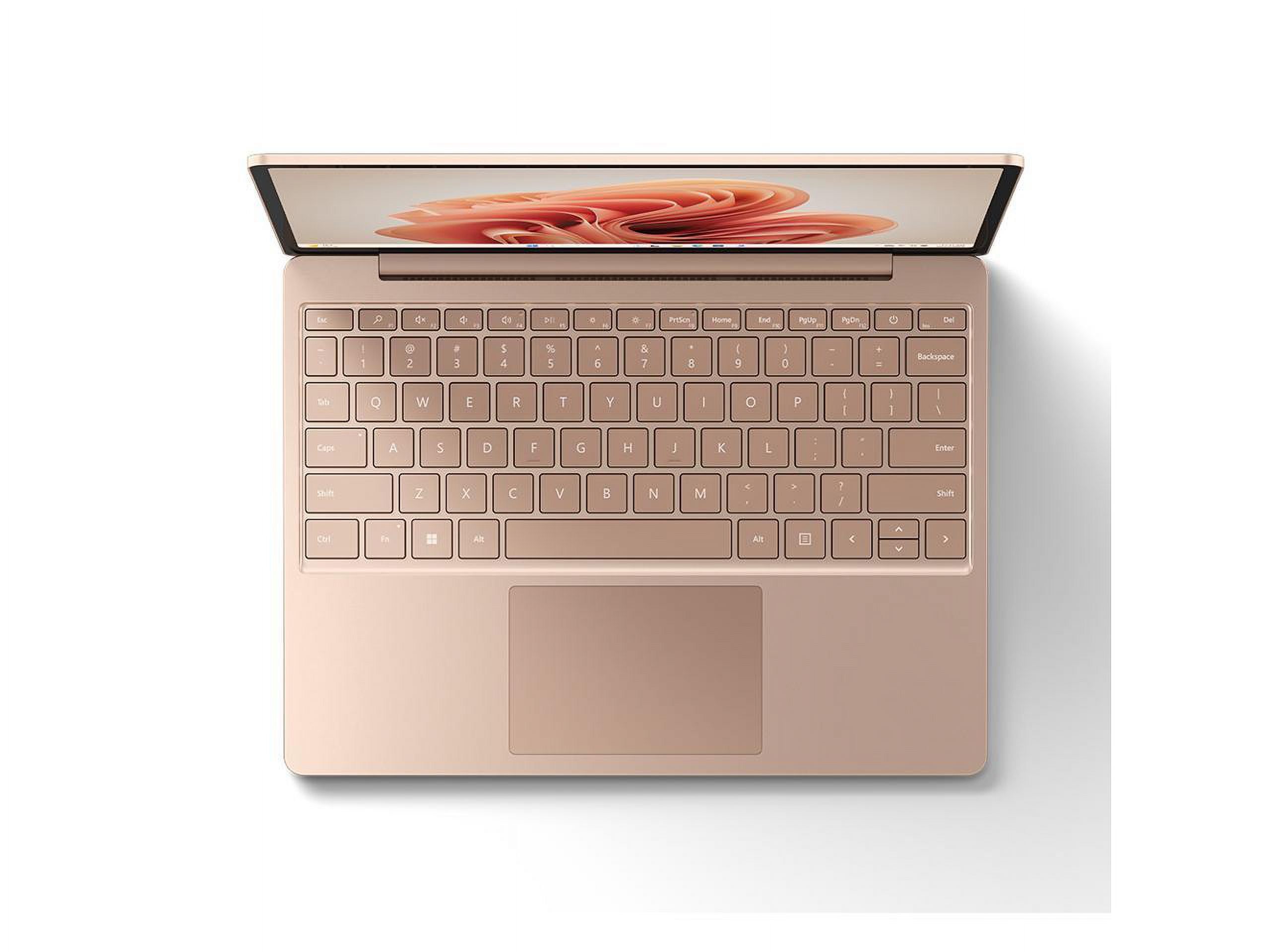 Microsoft Surface Laptop Go 3 (2023) - 12.4 Touchscreen, Thin &  Lightweight, Intel Core i5, 8GB RAM, 256GB SSD SSD, with Windows 11,  Sandstone Color Copilot