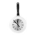 thumbnail image 1 of 1 Set Wall Clock Metal Round Frying Pan Kitchen Wall Clock Home Decor No Battery, 1 of 8