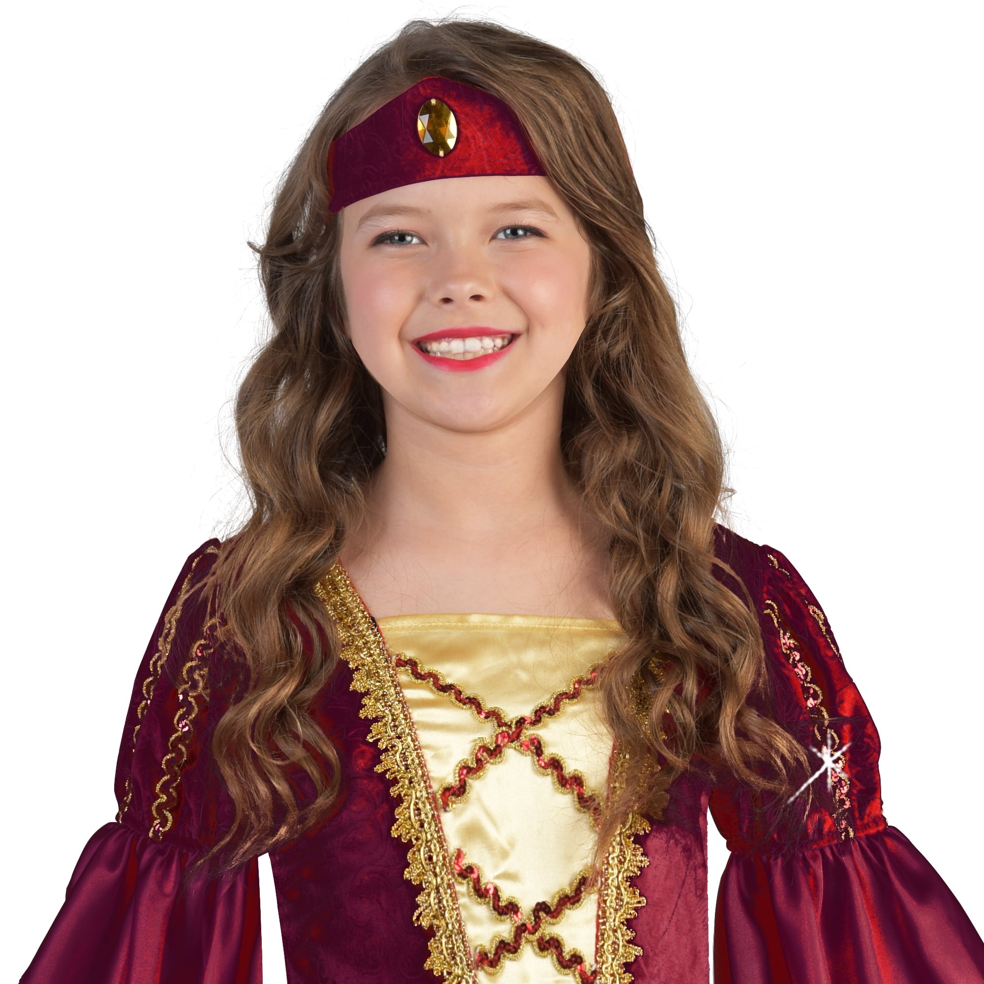Renaissance Princess Halloween Costume for Children, Girl's Size L (10/12), by Way to Celebrate