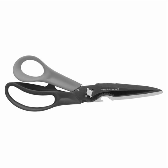 Fiskars Stainless Steel Scissors - Heavy-Duty, Pointed Tip - 1 Piece