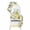 LightYellow, variant on Yellow Lemon Arch Backdrop Cover 4FT, Summer Fruit Drinks Glass Bottles Mint Leaf Plaid Spandex Fitted Stretchy Arch Stand Covers, Round Top Chiara Backdrop Cover for Wedding Party Birthday