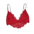 thumbnail image 6 of Penkiiy Women Lingerie Alluring Women Lace Cage Bra Elastic Cage Bra Strappy Hollow Out Bra Bustier Red Bras, 6 of 7