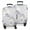 Pioneer Flower Floral-2, variant on Pioneer Flower Floral Print Pattern Luggage Cover Fashion Suitcase Cover Baggage Covers Fit 25-28 Inch Luggage (Go Travel)