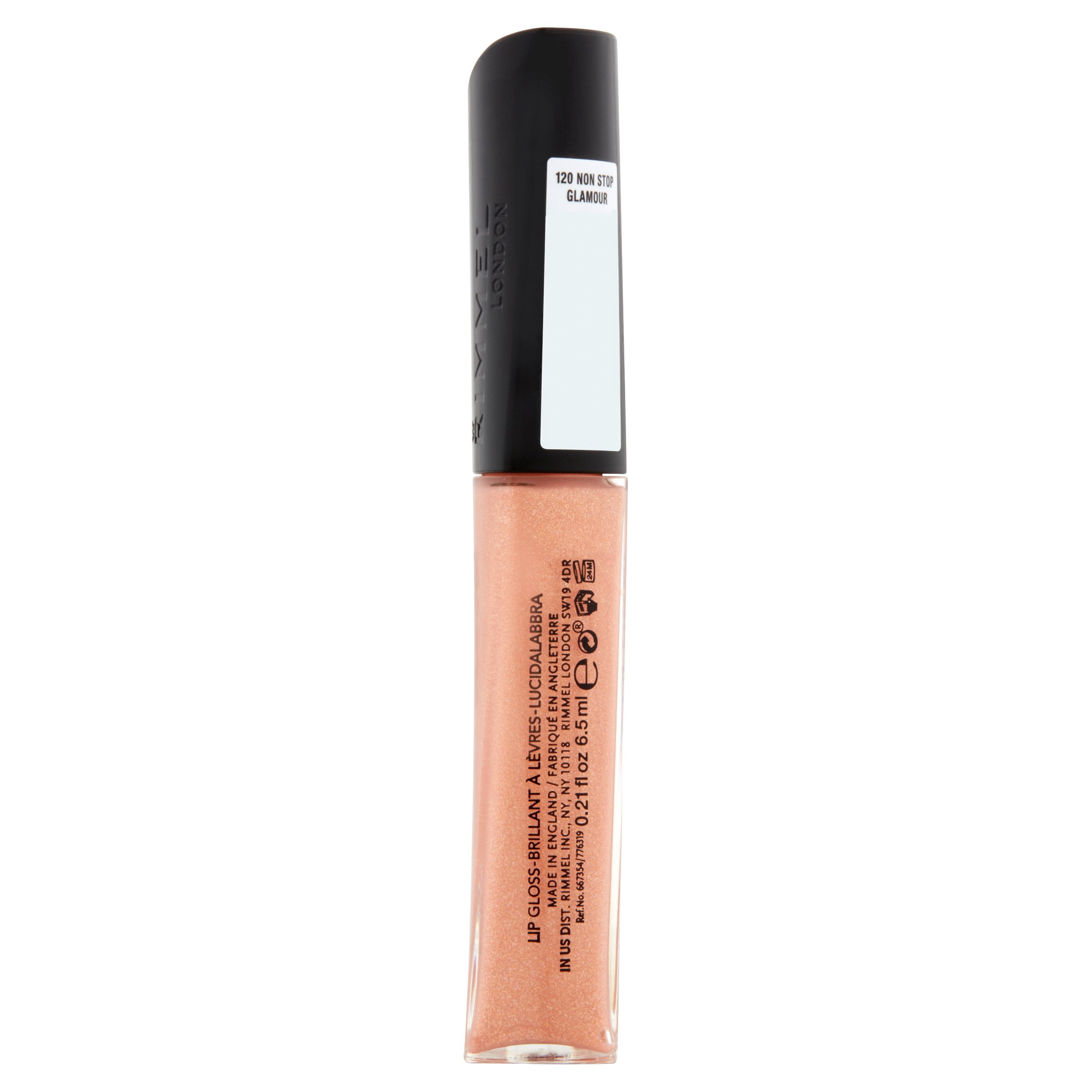 Rimmel London Oh My Gloss! 120 Non Stop Glamour Lip Gloss, 0.21 fl oz