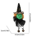 thumbnail image 3 of Vikakiooze 2023 Halloween Decorations Halloween Venue Layout Props Cartoon Gauze Skirt Bell Pendant Ghost Witch Pendant, 3 of 5