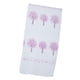 thumbnail image 1 of Cortinas transparentes de voile con estampado de árboles, cenefas para ventanas, divisores de puertas, 100 cm x 200 cm, con bolsillo para varilla Púrpura, 1 of 9