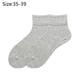 thumbnail image 2 of Calcetines finos de algodón para mujer, calcetines suaves para mujer por encima del tobillo, combinación de calcetines 1, 2 of 5