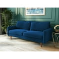 thumbnail image 2 of Koby Home Sectional Sofa Sleeper Couch 3-Seater Sofas 70" Couches for Living Room Space Blue, 2 of 7