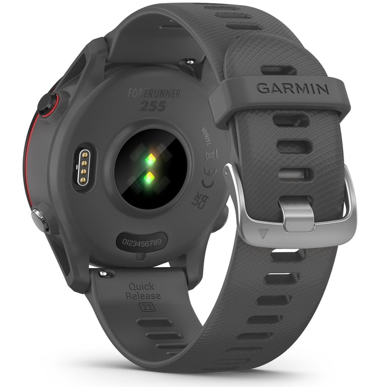 GARMIN, Run Smartwatch GPS, Forerunner 255, Slate Gray - Walmart.com