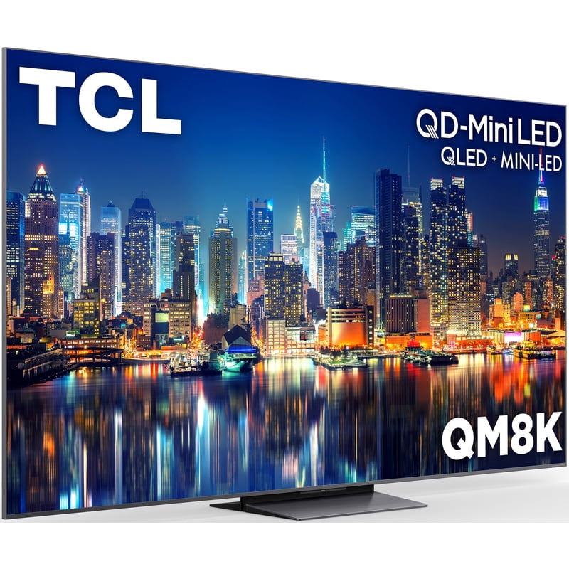TCL 65" Class QM8K Series QD-Mini LED QLED 4K UHD Smart Google TV (NEW, 2025) - 144Hz, Local Dimming, CrystGlow WHVA Panel - 65QM8K gallery view