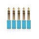 thumbnail image 3 of Cable auxiliar Yuxing 6,5 mm a 3,5 mm Azul, 3 of 5