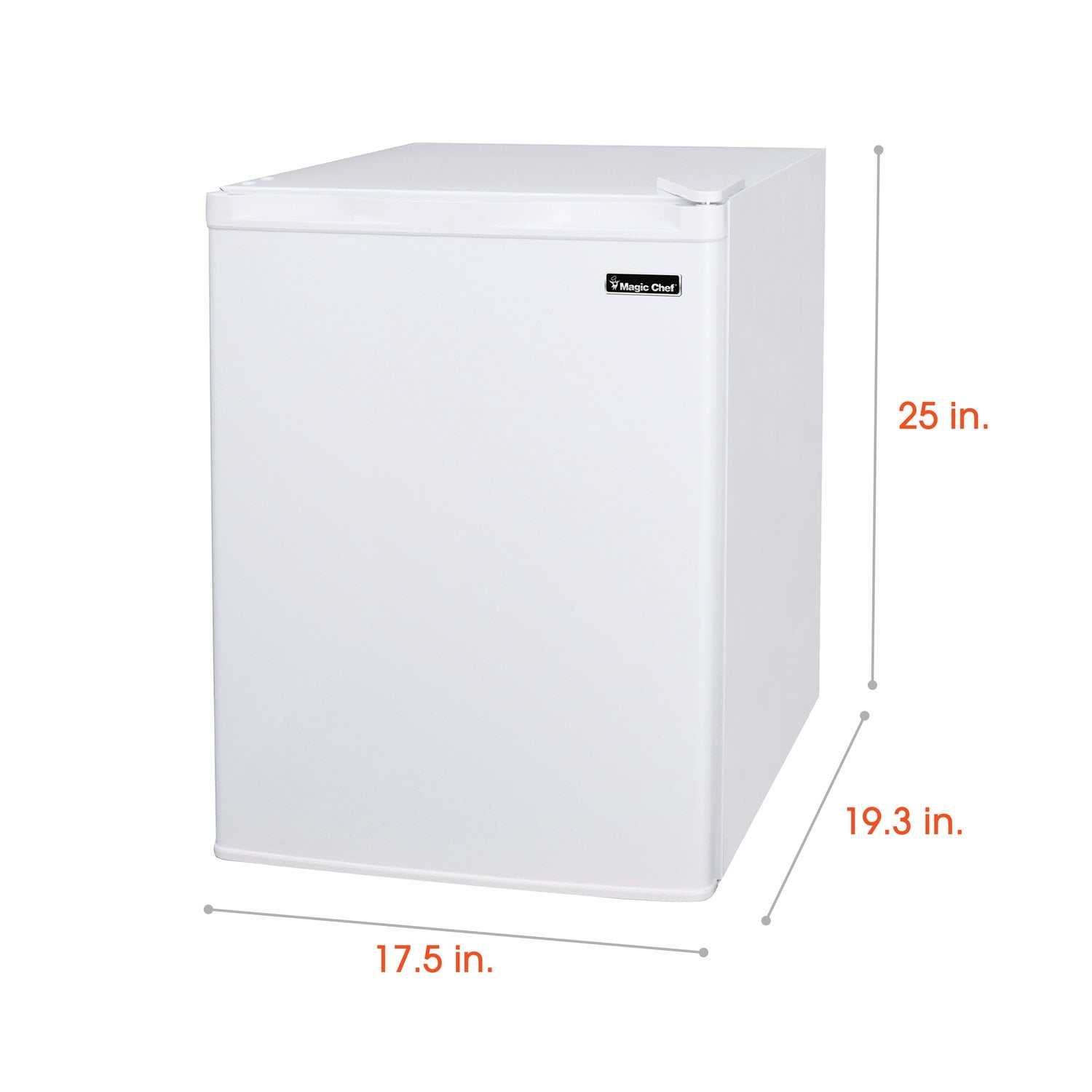 MAGIC CHEF 2.6 cu. ft. Mini Fridge in White, HMAR265WE
