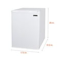 thumbnail image 2 of MAGIC CHEF 2.6 cu. ft. Mini Fridge in White, HMAR265WE, 2 of 16