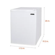MAGIC CHEF 2.6 cu. ft. Mini Fridge in White, HMAR265WE