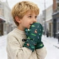 thumbnail image 2 of lnmuld Kids Gloves Winter Thermal Insulated Winter Mittens for Outdoor Cold Weather Play and Everyday Use Size:4-10 Years, 2 of 8