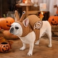 thumbnail image 3 of Pet Snail Outfit Halloween Christmas Costume, Cosplay Costume with Hat Snail Shape Jumpsuit Hooded for Small Cats Dogs, 3 of 5