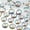 Crystal AB, variant on John Bead 200-Piece 20mm | Yellow AB Acrylic Round Flat Back Rhinestones