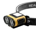 thumbnail image 1 of Luz LED con clip y sensor de movimiento, linterna frontal recargable por USB para pesca nocturna, 1 of 6