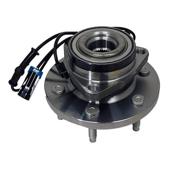 Damcidoi Wheel Hub and Bearing Assembly Front Right Passenger Side Polished Protected for Hummer for H3 3.7L 2007-2008 15874836 515093