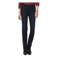 thumbnail image 2 of NYDJ Womens Navy Denim Straight leg Jeans Size: 12, 2 of 3