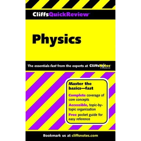 Pre-Owned Cliffsquickreview Physics (Paperback) 0764563831 9780764563836