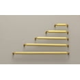 thumbnail image 3 of Goo-Ki 6.3" Hole Center Brushed Gold Kitchen Cabinet Handles, Closet Classic Zinc Alloy Drawer Pulls Dresser Hardware for Bedroom， 6 Pack, 3 of 9