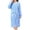Sky Blue, variant on YHAJDS Robes for Women Long Sleeve Bathrobe Lightweight Solid Color Midi Robe with Pockets Bow